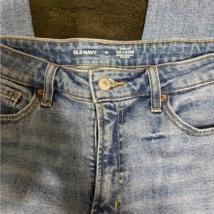 Old Navy Women’s OG Loose Fit Light Blue Jeans